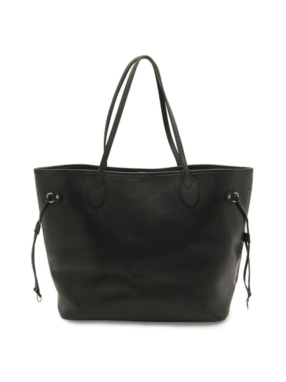 Louis Vuitton Epi Neverfull MM Tote Shoulder Bag Leather Noir Black